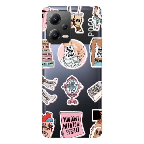Xiaomi Poco X5 Everything will be okay Transparent Silicone TPU Θήκη