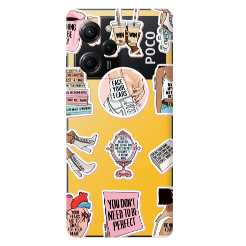 Xiaomi Poco X5 Pro Everything will be okay Transparent Silicone TPU Θήκη
