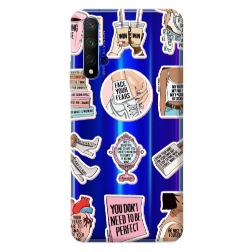 Huawei Nova 5 T Everything will be okay Transparent Silicone TPU Θήκη