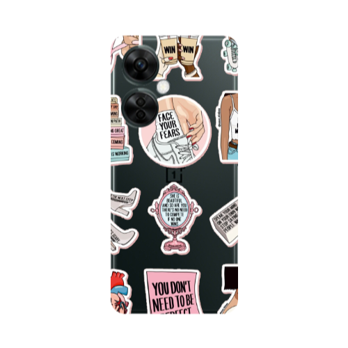 Oneplus Nord CE 3 Lite 5G Everything will be okay Transparent Silicone TPU Θήκη