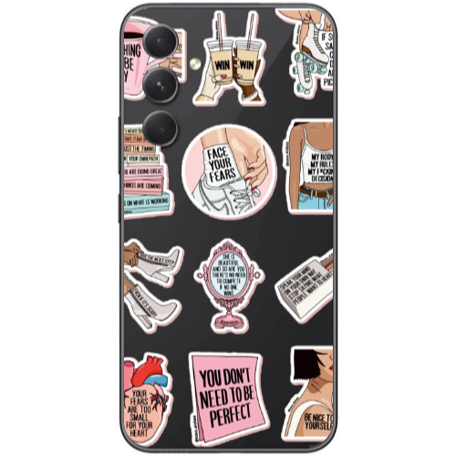 Samsung  Galaxy A05s Everything will be okay Transparent Silicone TPU Θήκη