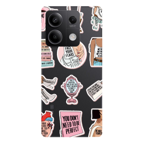Xiaomi Redmi Note 13 5G Everything will be okay Transparent Silicone TPU Θήκη