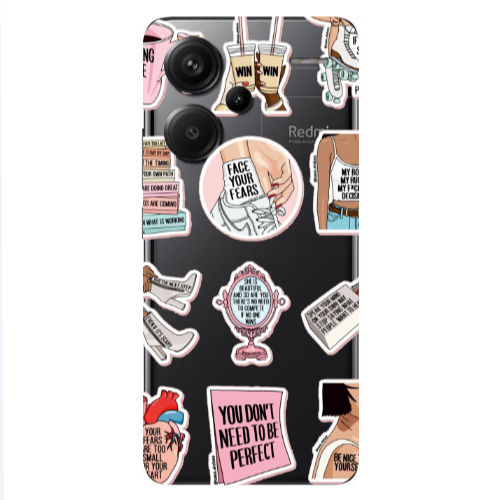Xiaomi Redmi Note 13 Pro+ 5G  Everything will be okay Transparent Silicone TPU Θήκη