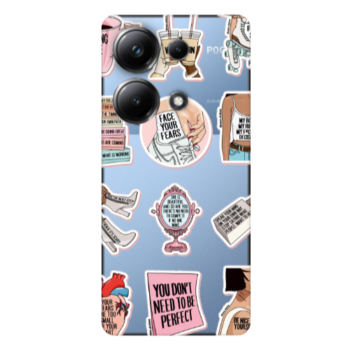 Xiaomi Poco M6 Pro 4G Everything will be okay Transparent Silicone TPU Θήκη