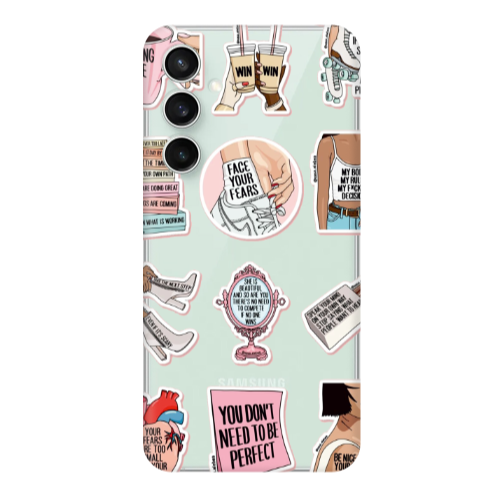 Samsung S24 Everything will be okay Transparent Silicone TPU Θήκη