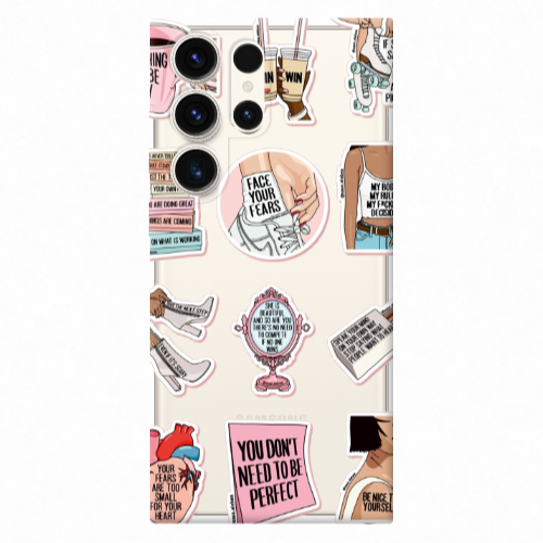 Samsung S24 Ultra Everything will be okay Transparent Silicone TPU Θήκη