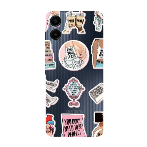 Samsung A06 Everything will be okay Transparent Silicone TPU Θήκη