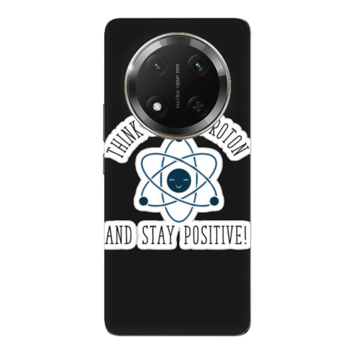 Honor Magic 7 Lite Positive Black Colored Silicone TPU Θήκη