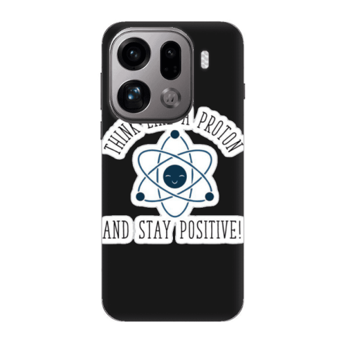 Oppo Find X9 Pro Positive Black Colored Silicone TPU Θήκη