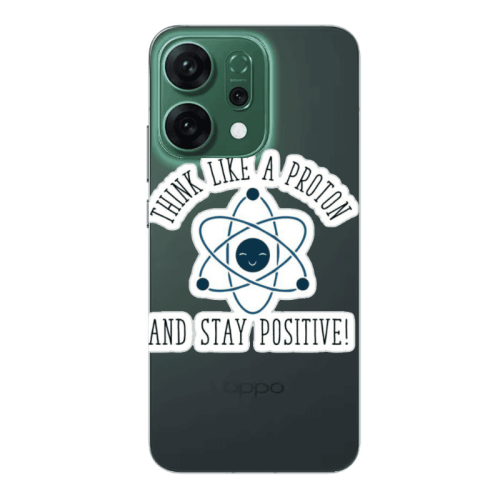 Oppo RENO 14 Positive Transparent Silicone TPU Θήκη