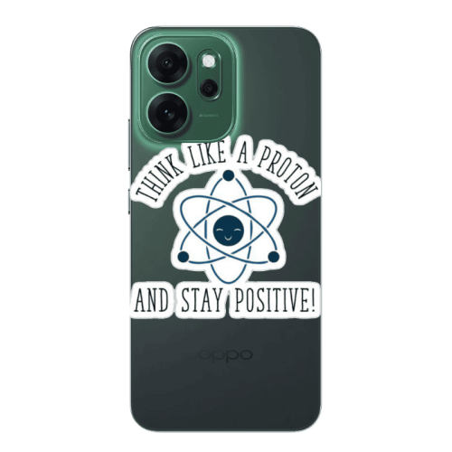 Oppo 14 F Positive Transparent Silicone TPU Θήκη