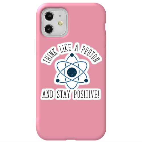 Apple iPhone 11  Positive Pink Colored Silicone TPU Θήκη