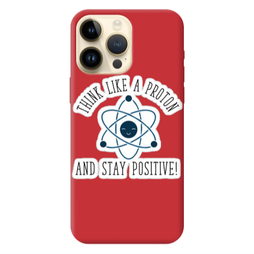 Apple iPhone 13 Pro Max Positive Red Colored Silicone TPU Θήκη