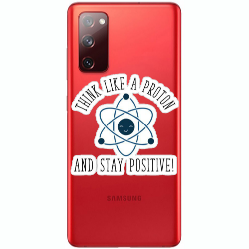 Samsung S20 FE Positive Transparent Silicone TPU Θήκη