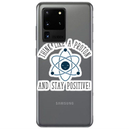 Samsung S20 Ultra Positive Transparent Silicone TPU Θήκη