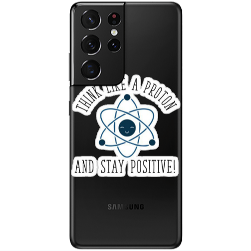 Samsung S21 Ultra Positive Transparent Silicone TPU Θήκη