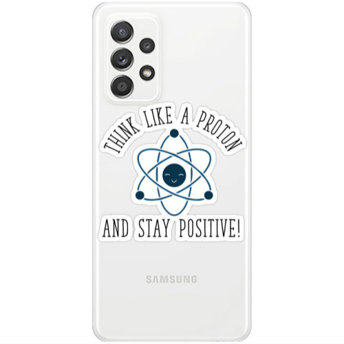 Samsung A33 Positive Transparent Silicone TPU Θήκη