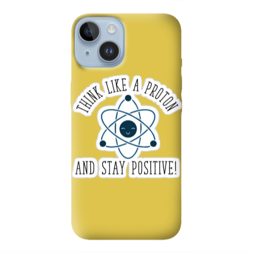 Apple iPhone 14 Plus Positive Yellow Colored Silicone TPU Θήκη