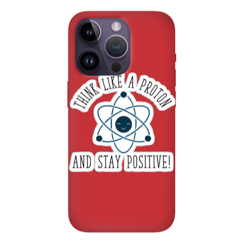 Apple iPhone 14 Pro  Positive Red Colored Silicone TPU Θήκη