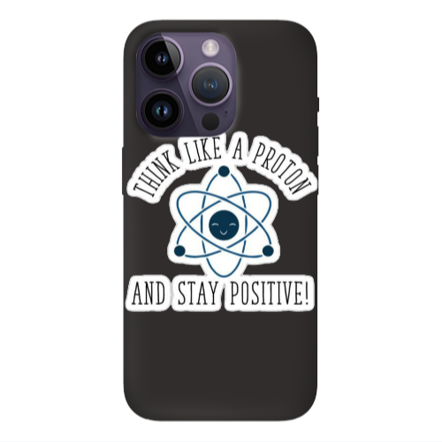 Apple iPhone 14 Pro Max Positive Black Colored Silicone TPU Θήκη