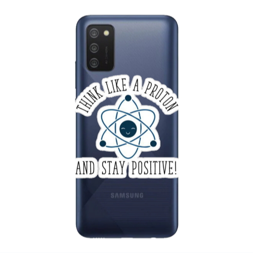 Samsung A03S Positive Transparent Silicone TPU Θήκη