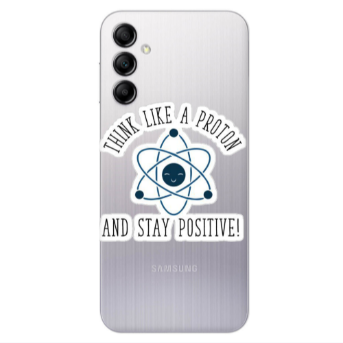 Samsung A24 Positive Transparent Silicone TPU Θήκη