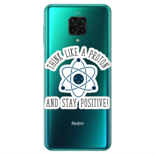 Xiaomi Redmi Note 9S Positive Transparent Silicone TPU Θήκη