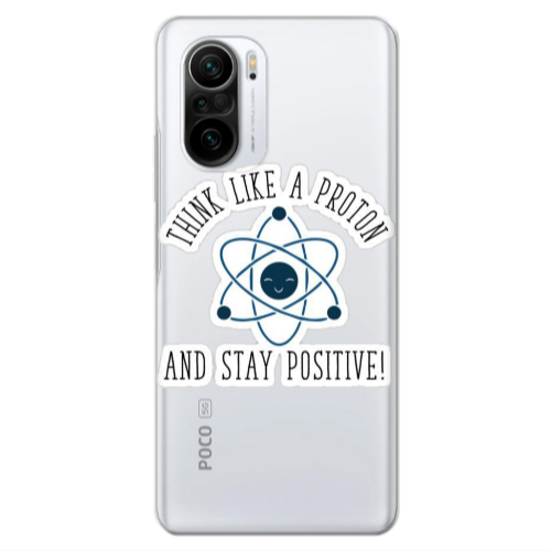 Xiaomi Poco F3 Positive Transparent Silicone TPU Θήκη