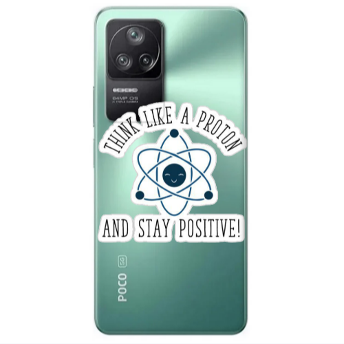 Xiaomi Poco F4 Positive Transparent Silicone TPU Θήκη
