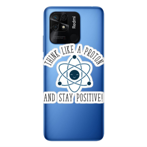 Xiaomi Poco C40 Positive Transparent Silicone TPU Θήκη