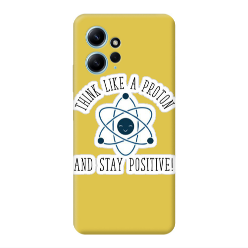 Xiaomi Redmi Note 12 4G Positive Yellow Colored Silicone TPU Θήκη