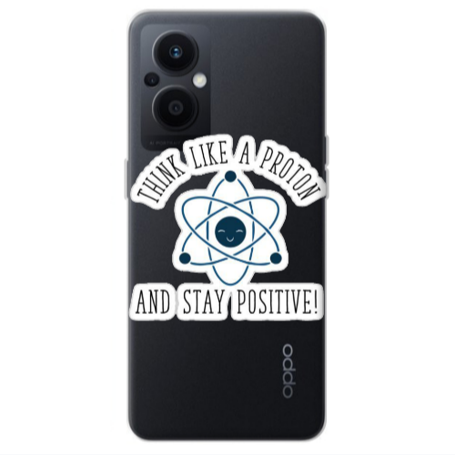 Oppo Reno 7 Lite Positive Transparent Silicone TPU Θήκη
