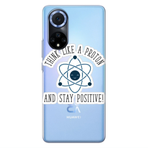 Huawei Nova 9 Positive Transparent Silicone TPU Θήκη