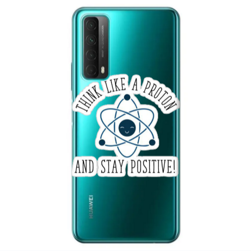 Huawei P Smart 2021 Positive Transparent Silicone TPU Θήκη
