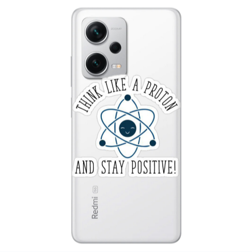 Xiaomi Redmi Note 12 5G Positive Transparent Silicone TPU Θήκη