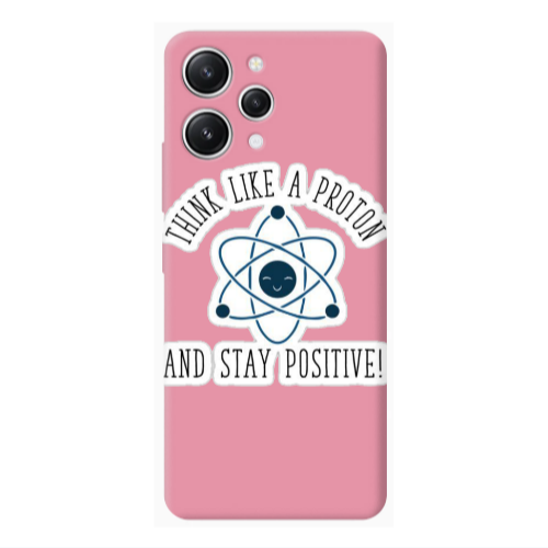 Xiaomi Redmi 12 Positive Pink Colored Silicone TPU Θήκη