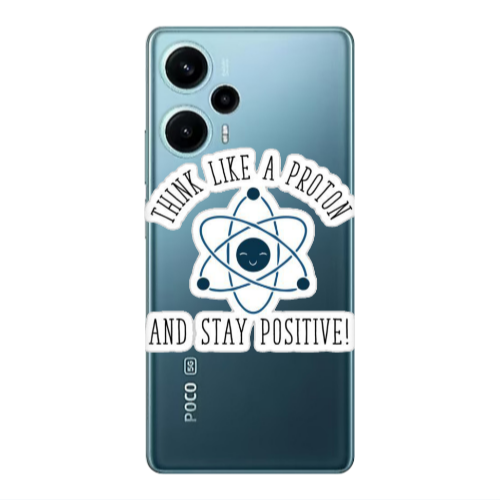 Xiaomi Poco F5 Positive Transparent Silicone TPU Θήκη