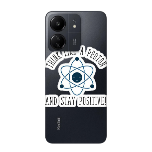 Xiaomi Redmi 13C Positive Transparent Silicone TPU Θήκη
