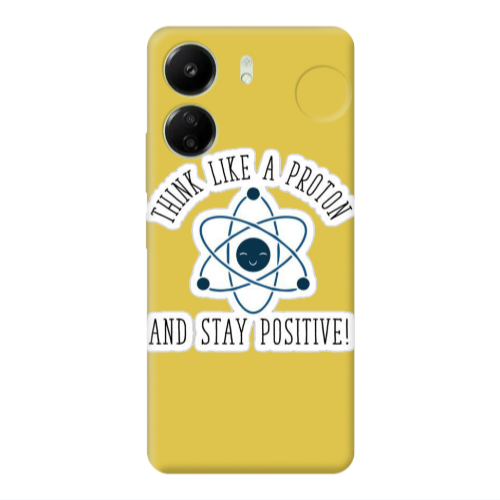 Xiaomi Redmi 13C Positive Yellow Colored Silicone TPU Θήκη