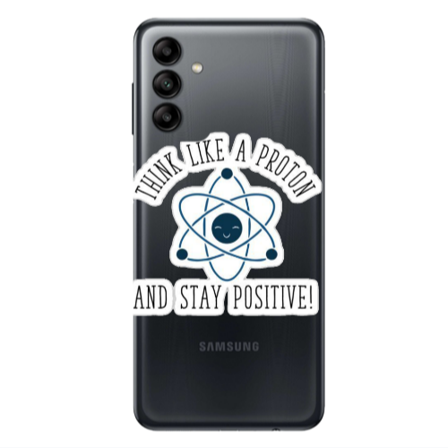 Samsung A13 5G Positive Transparent Silicone TPU Θήκη