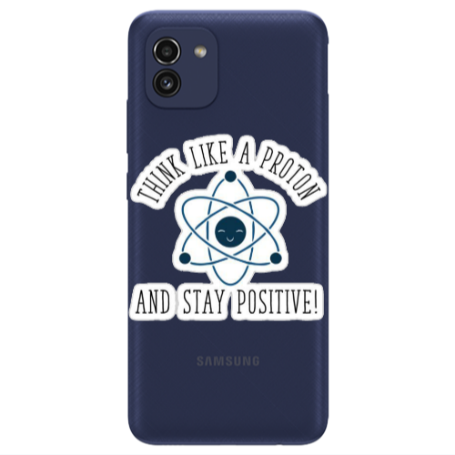 Samsung A03 Positive Transparent Silicone TPU Θήκη