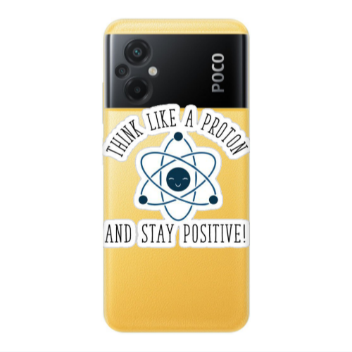 Xiaomi Poco M5 Positive Transparent Silicone TPU Θήκη