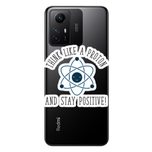 Xiaomi Redmi Note 12s Positive Transparent Silicone TPU Θήκη