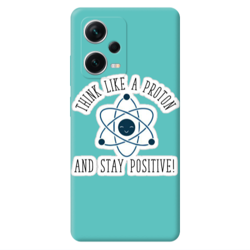 Xiaomi Poco X5 Positive Turquoise Colored Silicone TPU Θήκη