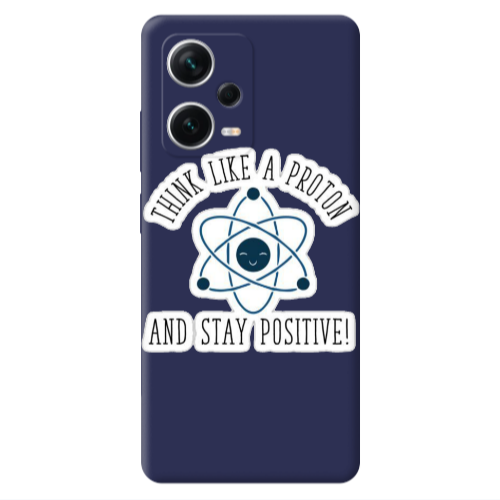 Xiaomi Poco X5 Positive Dark blue Colored Silicone TPU Θήκη