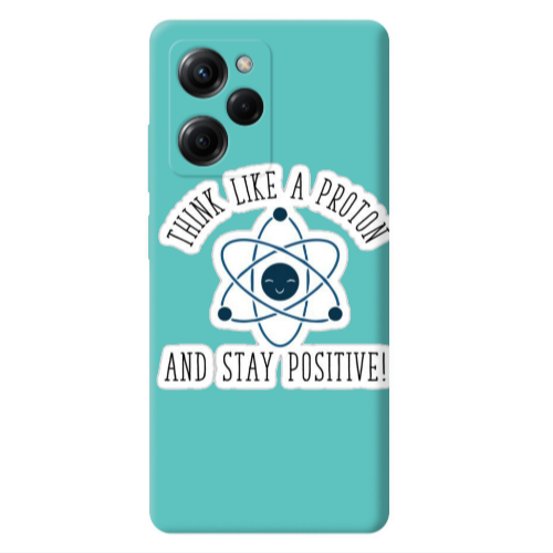 Xiaomi Poco X5 Pro Positive Turquoise Colored Silicone TPU Θήκη