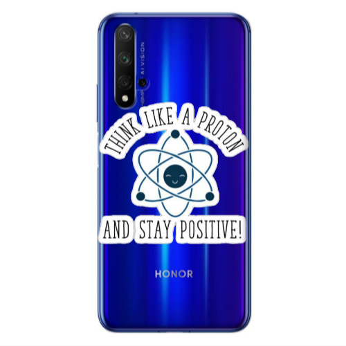 Huawei Nova 5 T Positive Transparent Silicone TPU Θήκη