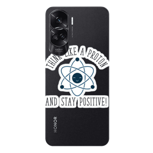 Honor 90 Lite 5G Positive Transparent Silicone TPU Θήκη