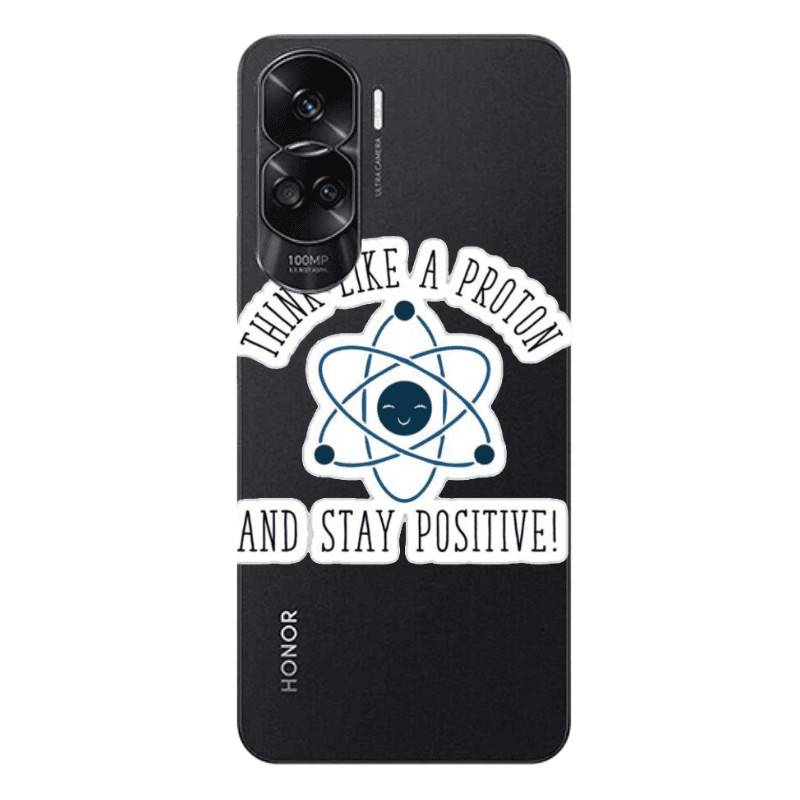 Honor 90 Lite 5G Positive Transparent Silicone TPU Θήκη
