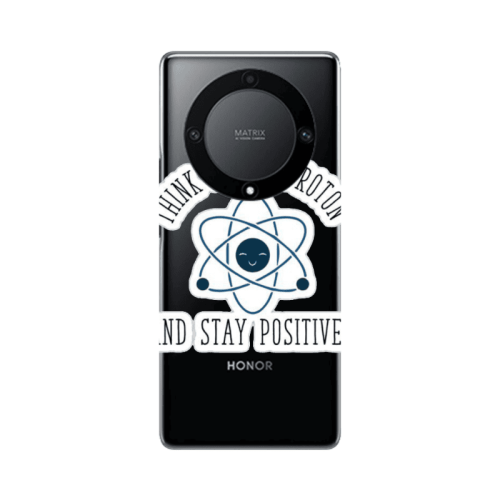 Honor Magic5 Lite 5G Positive Transparent Silicone TPU Θήκη